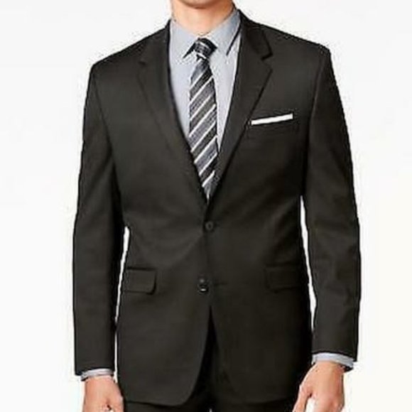 ALFANI Mens Traveler Regular Fit Notch Lapel Two-Button Suit Jacket, Chz/Color - Picture 1 of 3